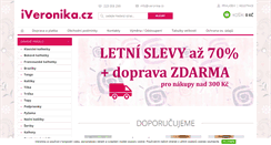 Desktop Screenshot of iveronika.cz